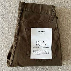 FRAME LE HIGH SKINNY JEAN 24